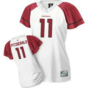 Arizona Cardinals 11 Larry Fitzgerald Women Jersey