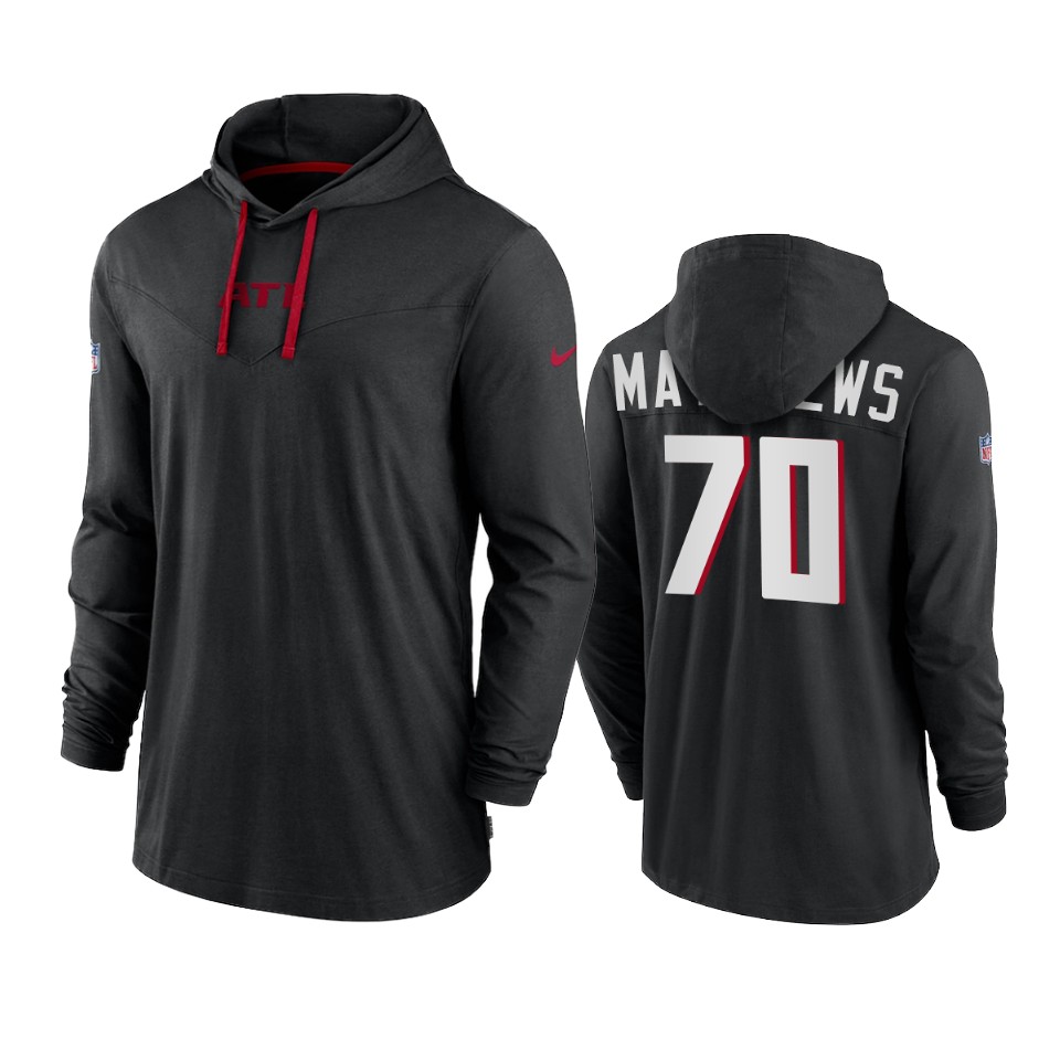 atlanta-falcons-jake-matthews-black-sideline-performance-hoodie-tri-blend-t-shirt