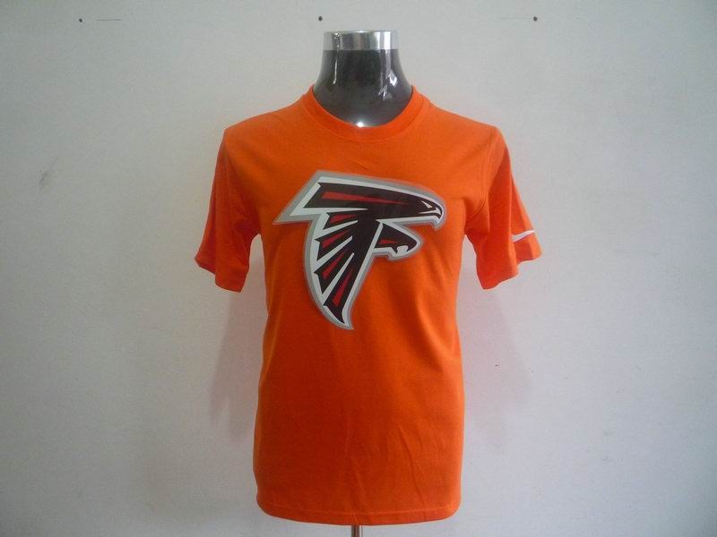Atlanta Falcons Sideline Legend Authentic Logo Dri-Fit T-shirt - orange