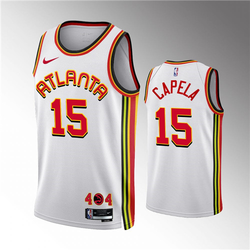 Atlanta Hawks Clint Capela 2022-23 Association Edition White stitched Jersey #15