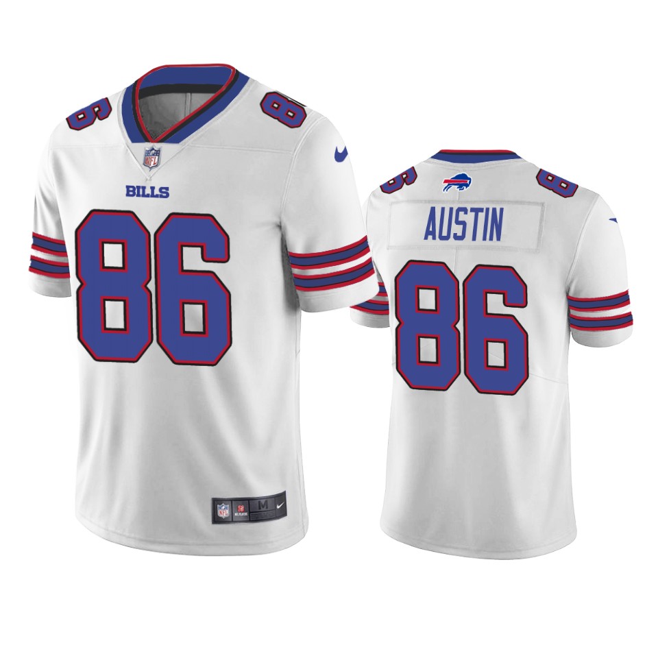 austin bills vapor limited white jersey