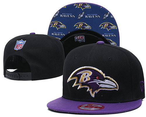 avens Team Logo Black Purple Adjustable Hat TX