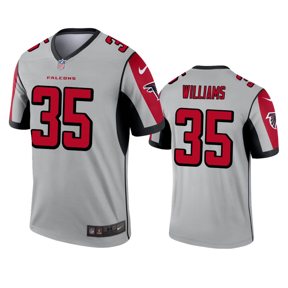 avery-williams-falcons-silver-inverted-legend-jersey