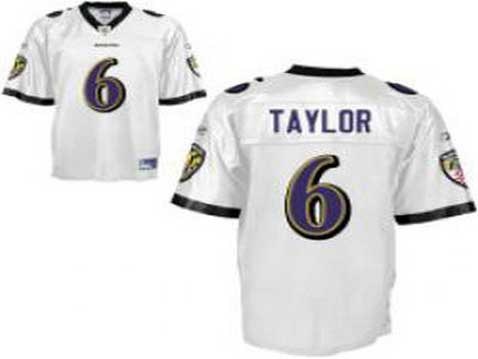 baltimore ravens 6 tyrod taylor jersey white