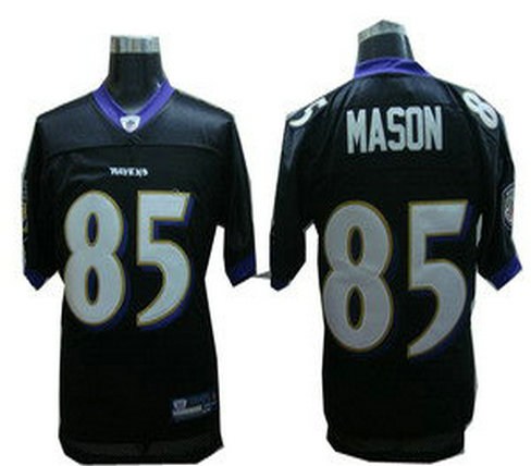 baltimore ravens 85 derrick mason black jerseys