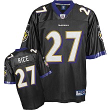 baltimore ravens ray rice #27 black jersey