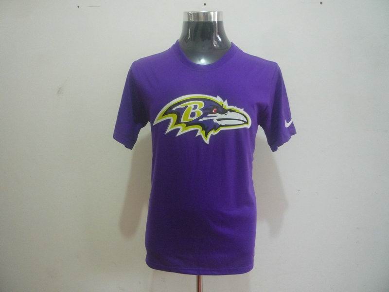 baltimore ravens sideline legend authentic logo dri-fit t-shirt -purple