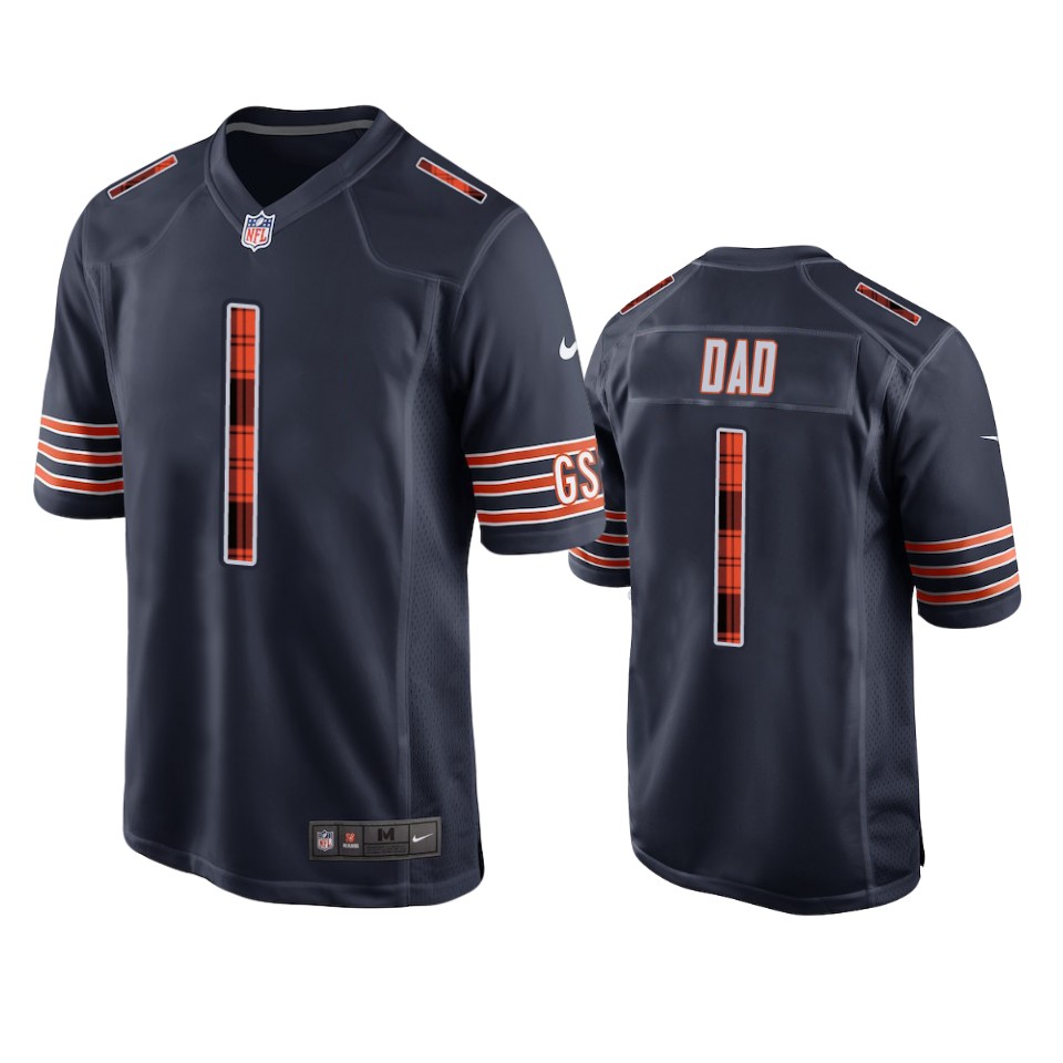 bears 2022 father's day navy gift jersey