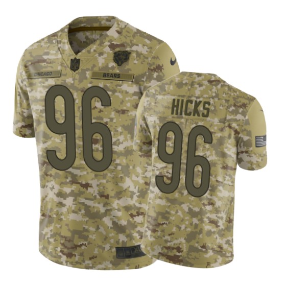 bears 96 akiem hicks 2018 salute to service jersey