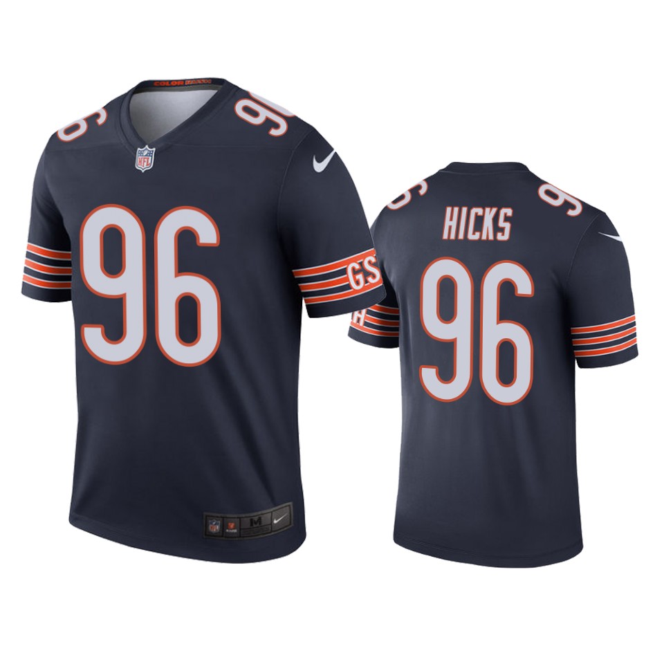 bears akiem hicks navy legend jersey 1