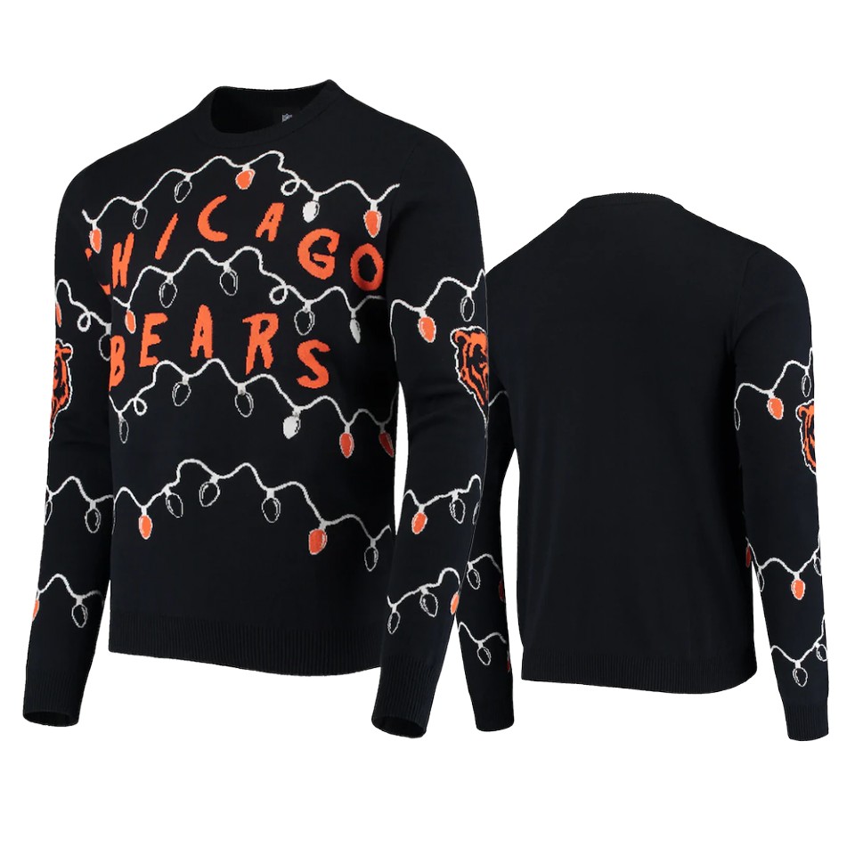 bears black 2020 christmas gifts light up sweater