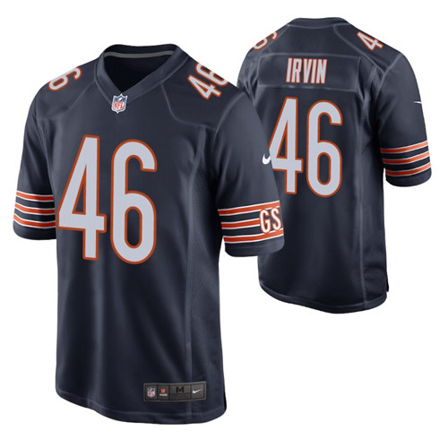 bears-bruce-irvin-game-jersey-navy