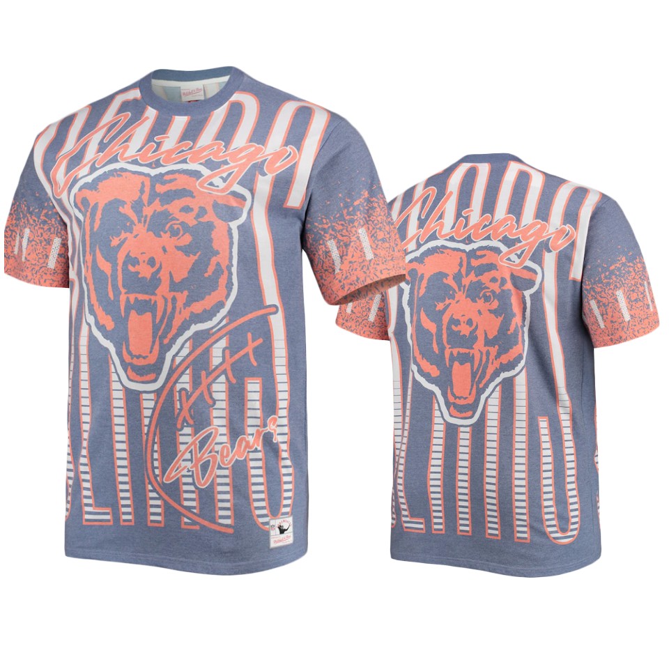 bears heathered navy jumbotron t shirt