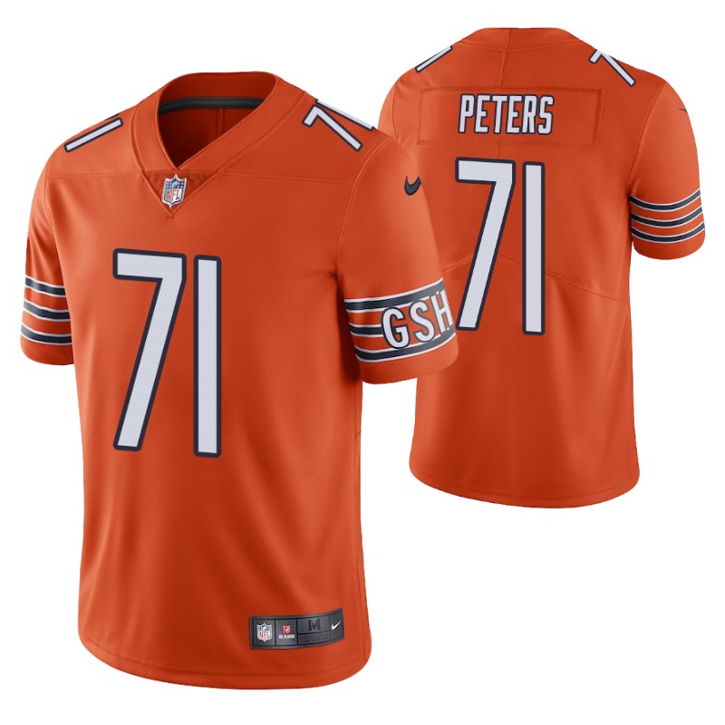 bears-jason-peters-vapor-limited-orange-jersey-men