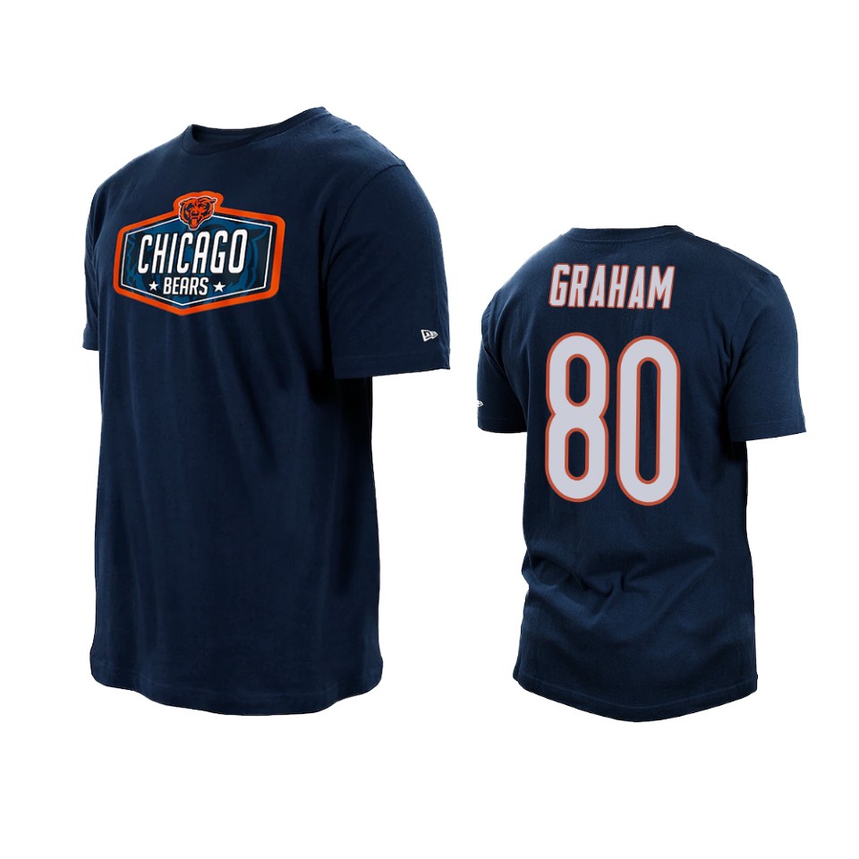 bears jimmy graham navy 2021 nfl draft hook t shirt