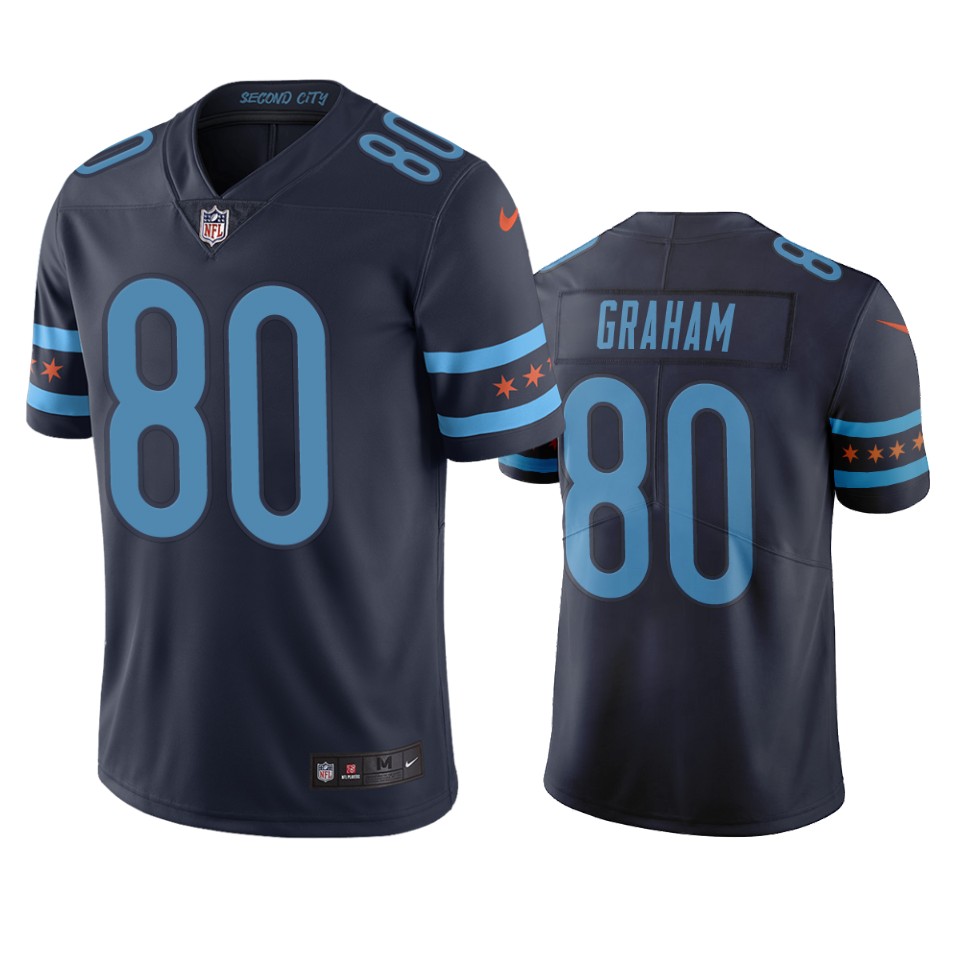 bears jimmy graham navy city edition jersey