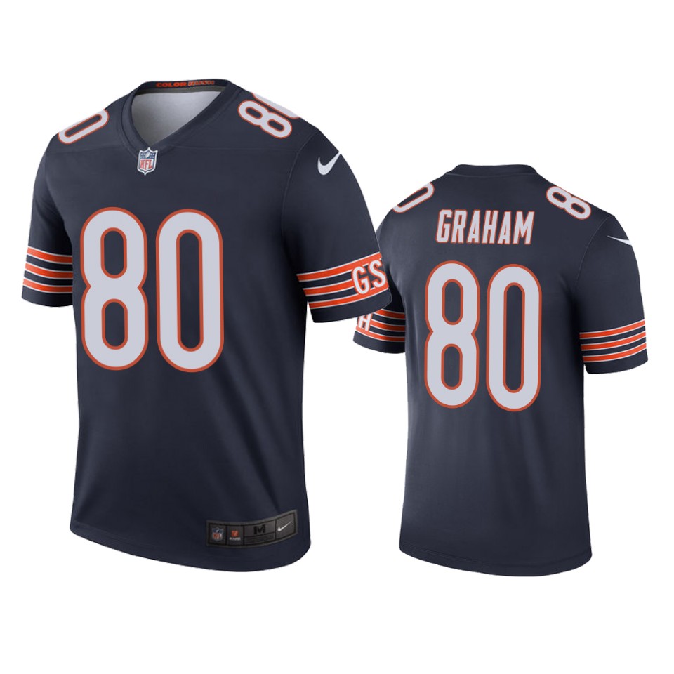bears jimmy graham navy legend jersey