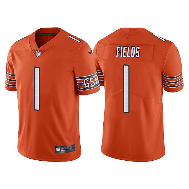 bears-justin-fields-2021-nfl-draft-orange-vapor-limited-jersey-middle