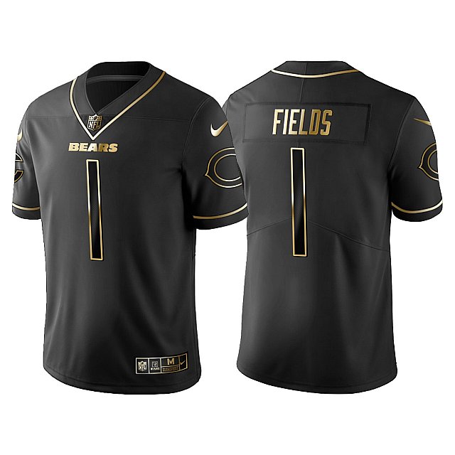 bears-justin-fields-golden-limited-black-jersey-middle
