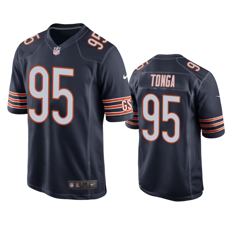 bears khyiris tonga navy game jersey