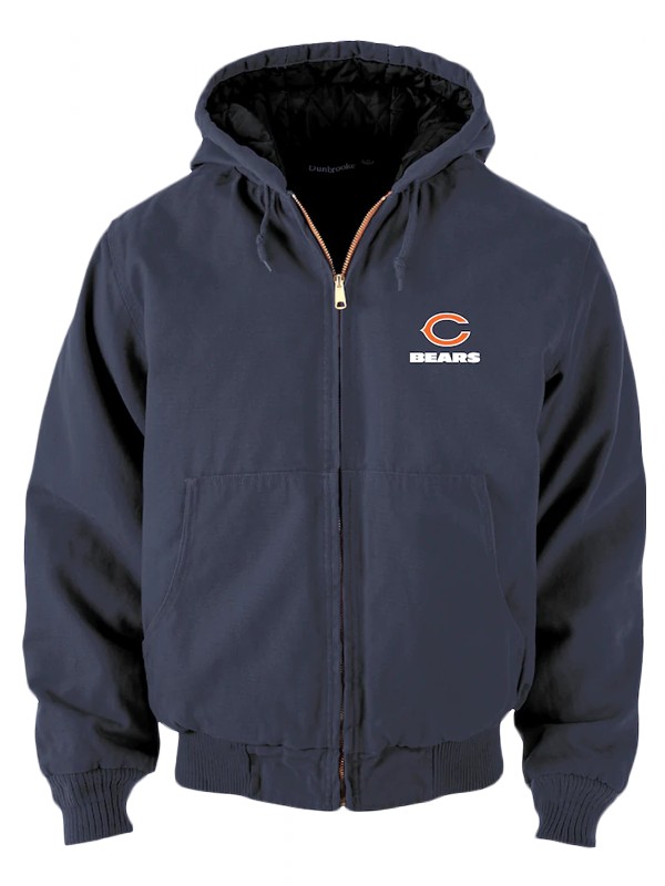 bears navy dakota hoodie full zip jacket