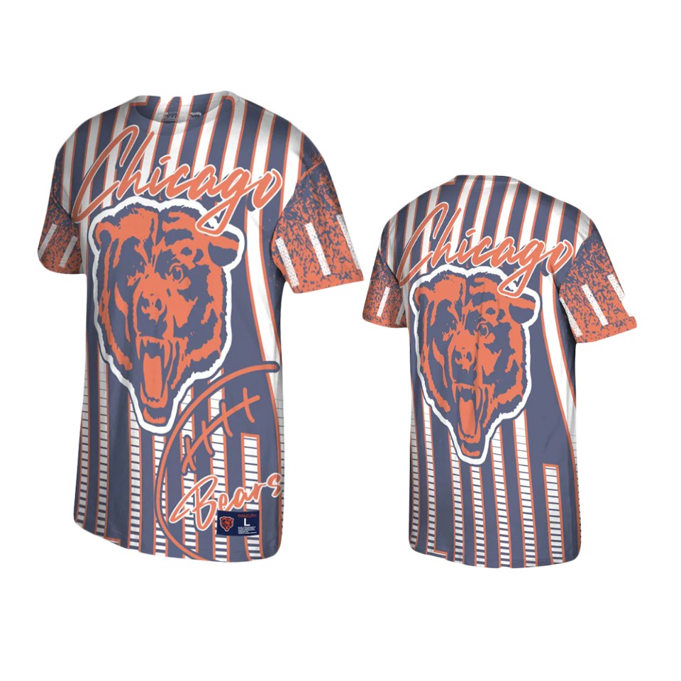bears navy jumbotron historic logo t shirt