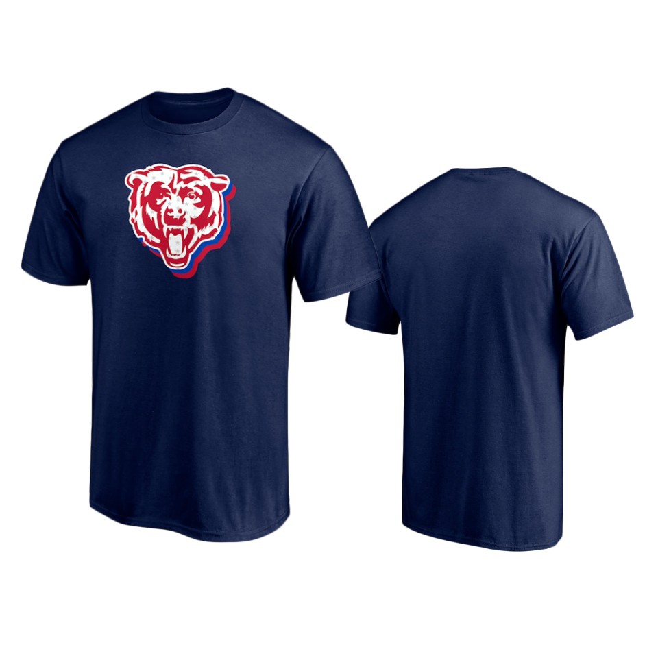 bears navy red white and team t shirt