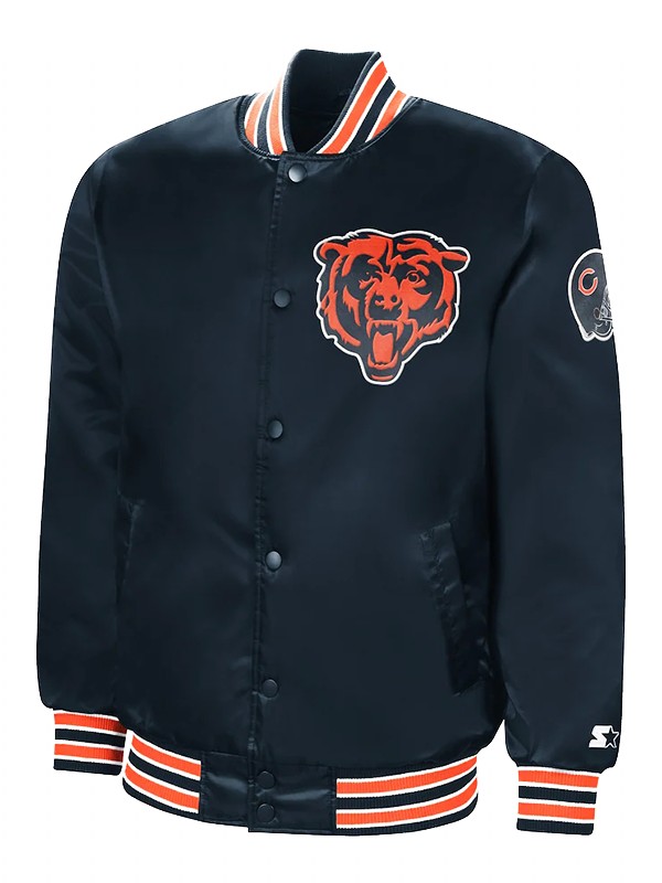 bears navy retro the diamond jacket