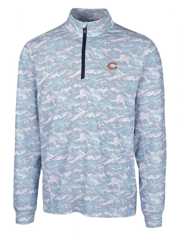 bears navy traverse camo print drytec jacket