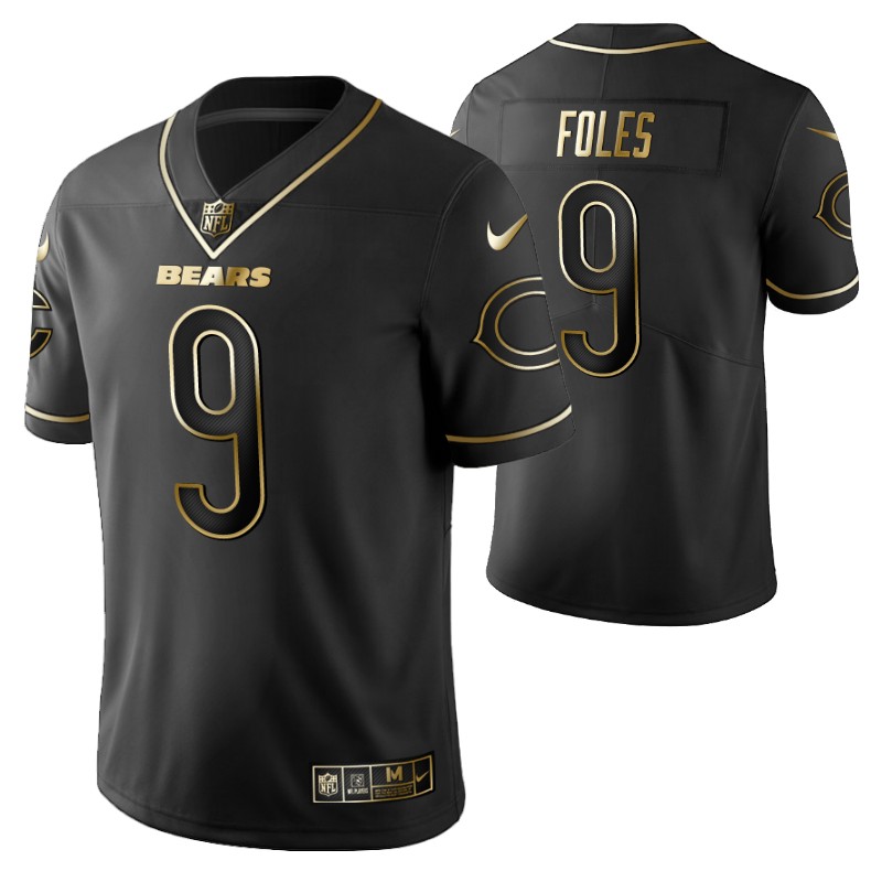 bears-nick-foles-golden-edition-jersey-black-men