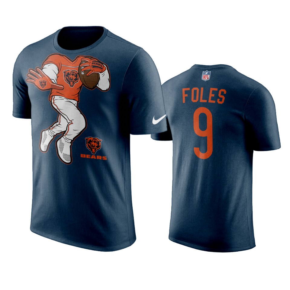 bears nick foles navy yard rush ii t shirt