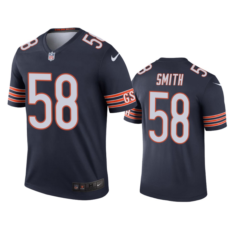 bears roquan smith navy legend jersey
