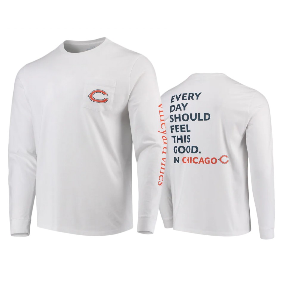bears white feel good long sleeve t shirt