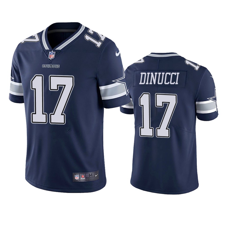 ben dinucci cowboys jersey navy vapor limited