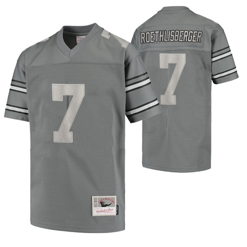 ben-roethlisberger-jersey-metal-replica-charcoal