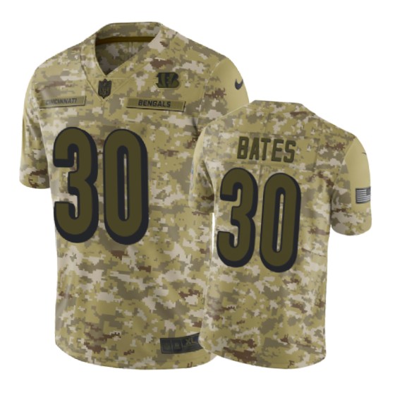 bengals 30 jessie bates iii 2018 salute to service jersey