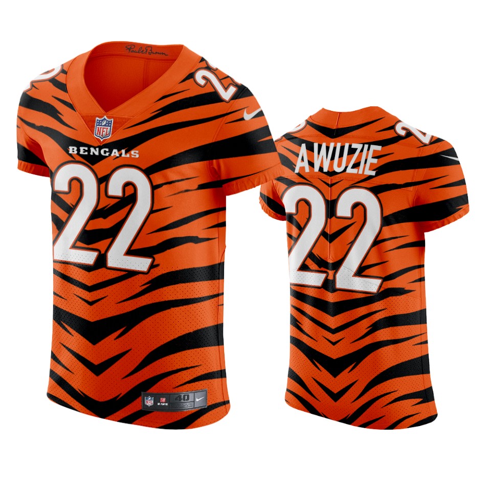 bengals chidobe awuzie orange city edition elite jersey