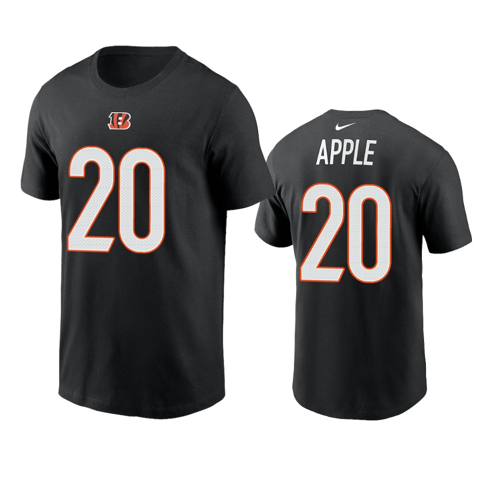 bengals eli apple black t shirt