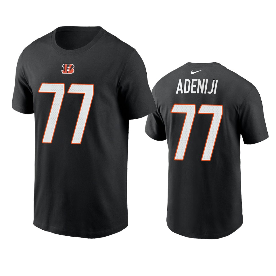 bengals hakeem adeniji black 2021 t shirt