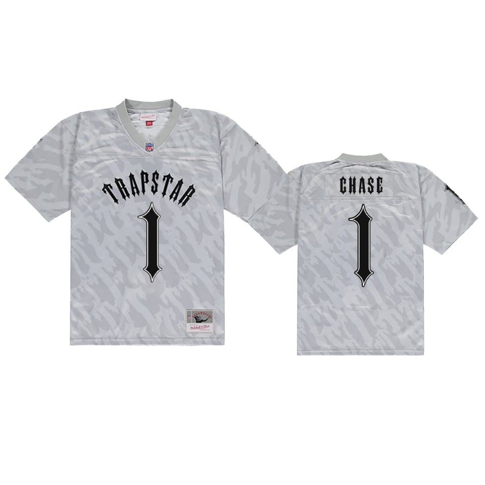 bengals ja'marr chase gray trapstar jersey