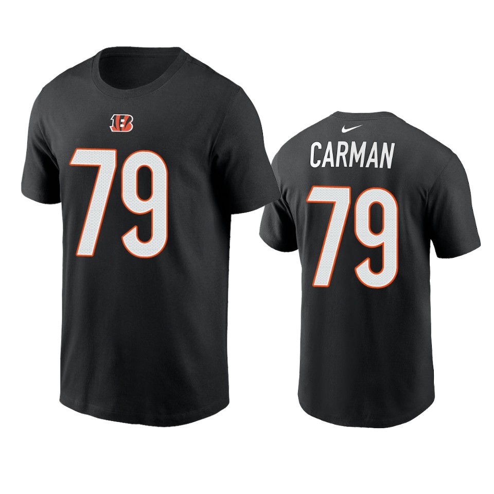 bengals jackson carman black t shirt