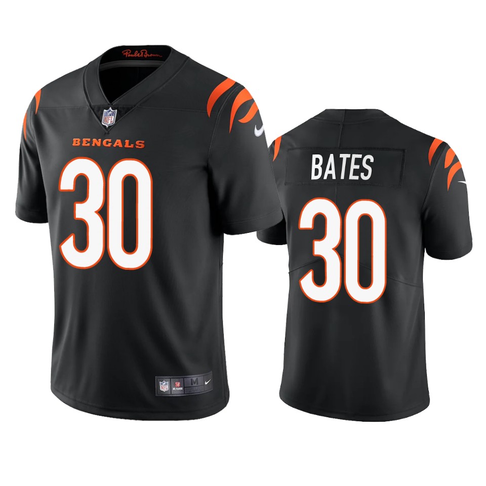 bengals jessie bates iii black 2021 vapor limited jersey