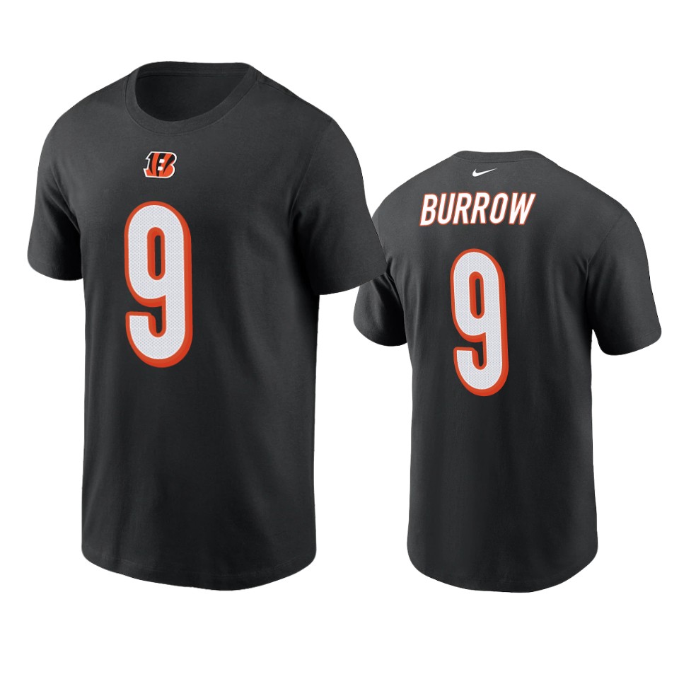 bengals joe burrow nikeblack t shirt 0a