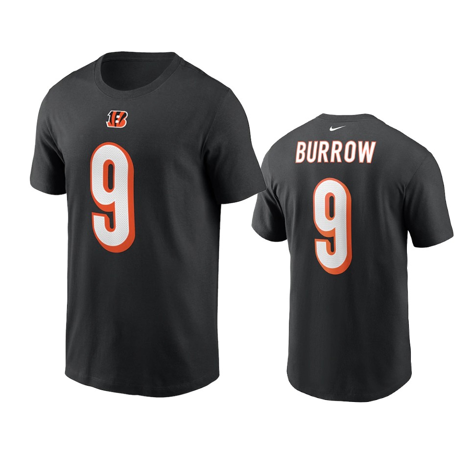 bengals joe burrow nikeblack t shirt