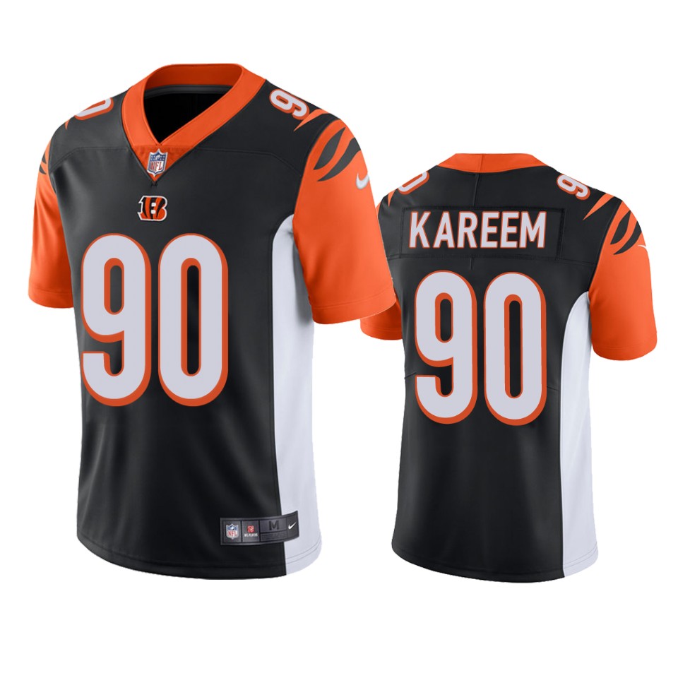 bengals khalid kareem black vapor untouchable limited jersey