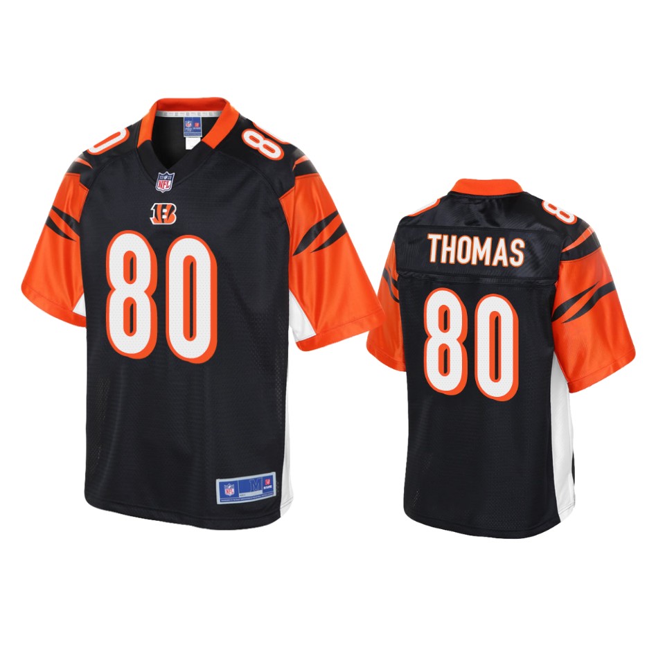 bengals mike thomas black pro line jersey