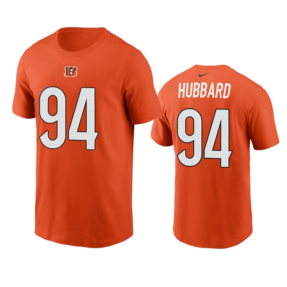 bengals sam hubbard orange 2021 t shirt