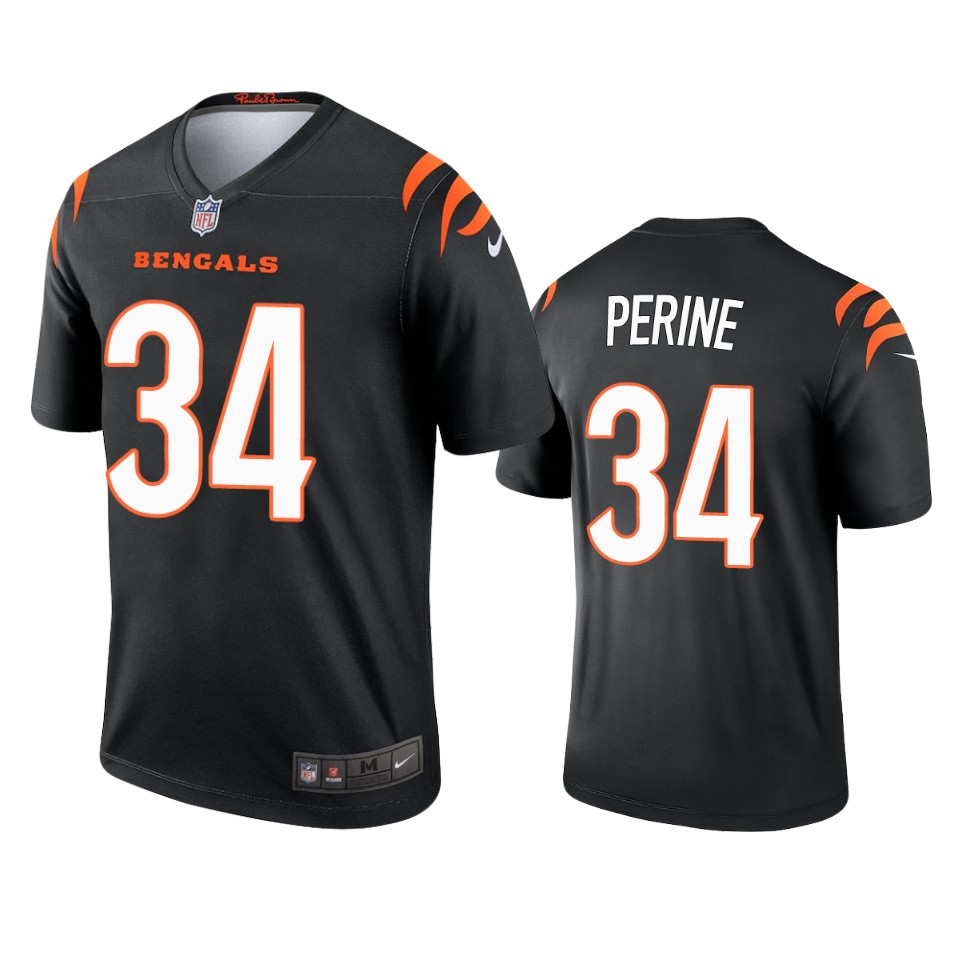 bengals samaje perine black 2021 legend jersey
