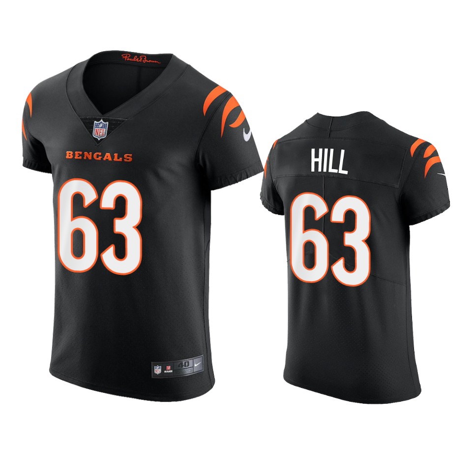 bengals trey hill black vapor elite jersey