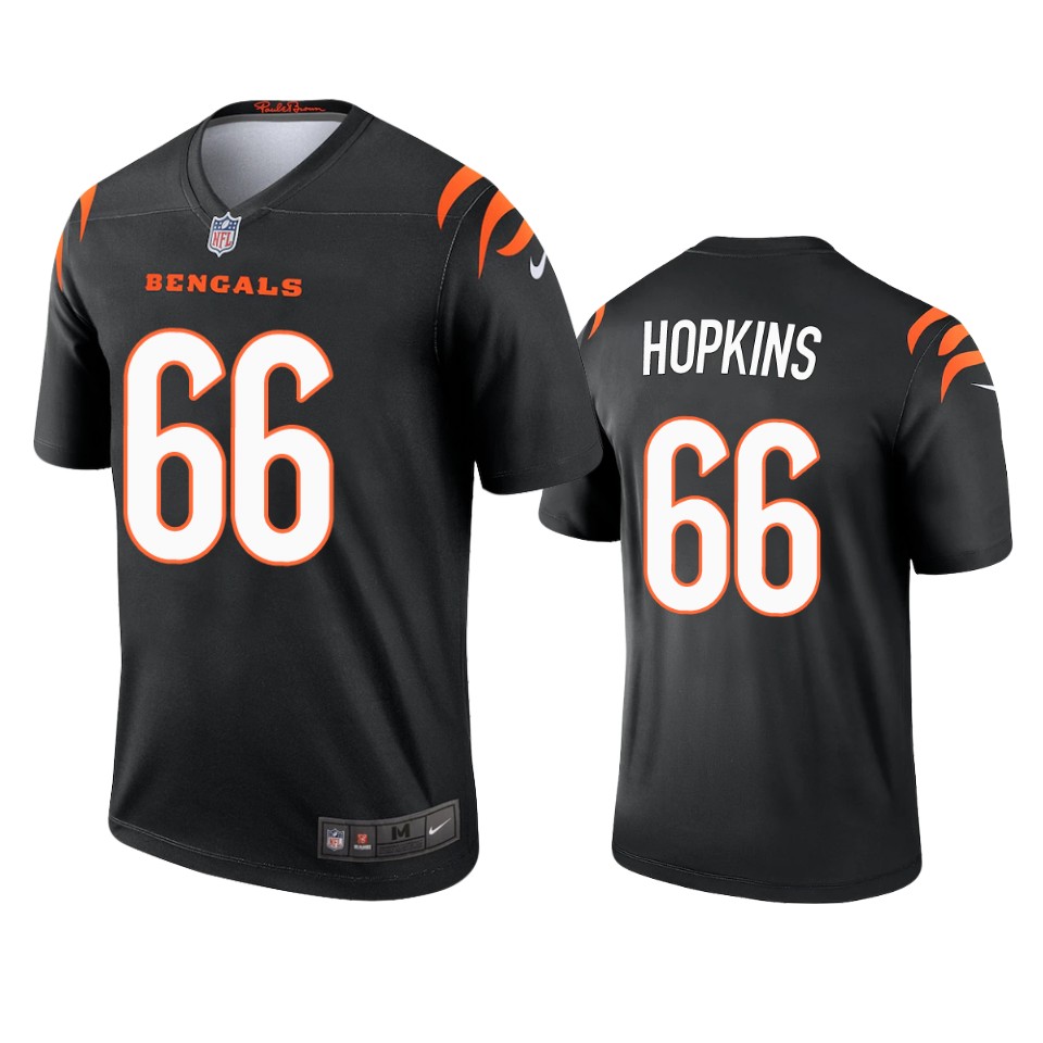 bengals trey hopkins black 2021 legend jersey